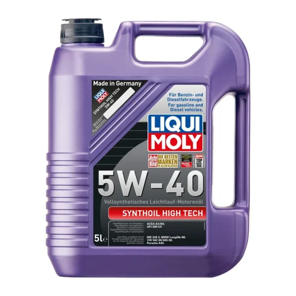 Моторна олива LiquiMoly Synthoil High Tech 5W-40 5л