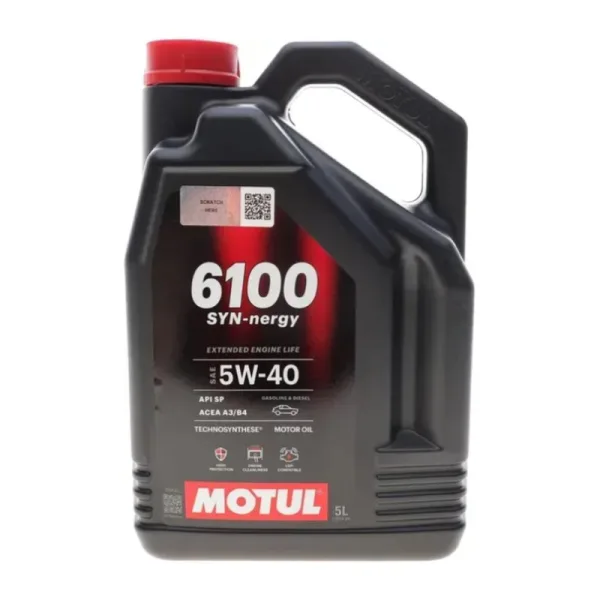 Моторное масло MOTUL 6100 Synergie+ 5W40 5л