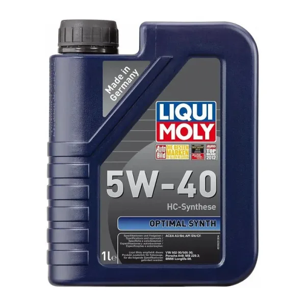 Моторна олива LiquiMoly Optimal Synth 5W-40 1л