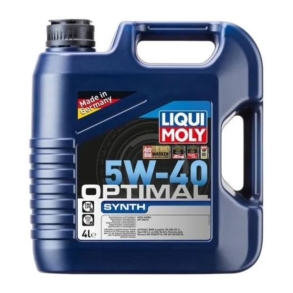 Моторна олива LiquiMoly Optimal Synth 5W-40 4л