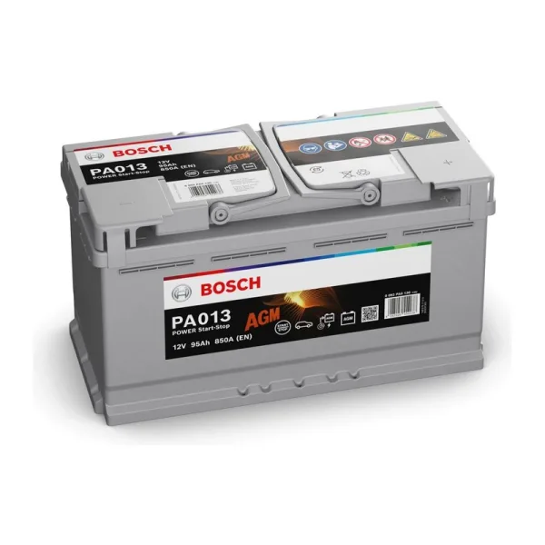 Акумулятор Bosch 6СТ-95 (0) 850A Start-Stop AGM