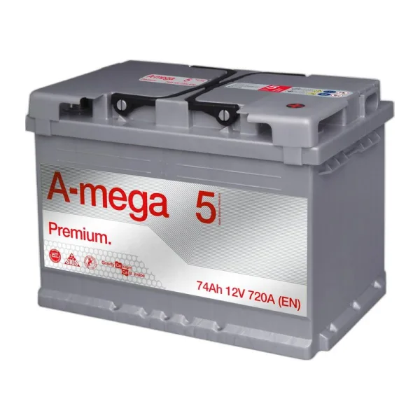 Акумулятор A-mega 6CT-74 (0) 760А Premium