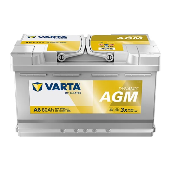 Акумулятор VARTA 6СТ-80 (0) 800A Start-Stop Plus AGM F21