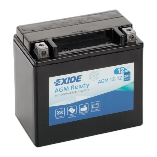 Акумулятор EXIDE 6CT-12 (1) 200A (AGM12-12)