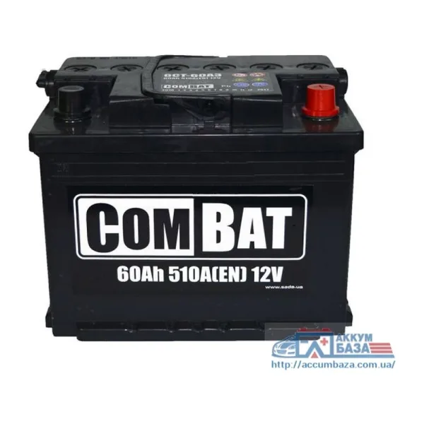 Аккумулятор 6СТ-60 АзЕ COMBAT