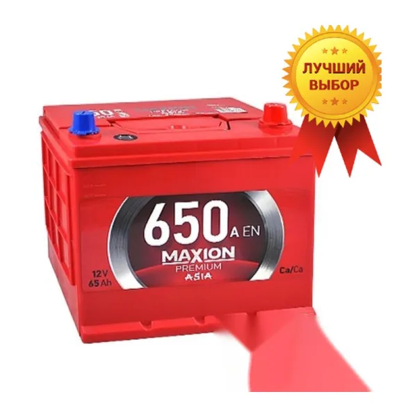 Акумулятор MAXION 6СТ-65 (0) 650А Premium JP