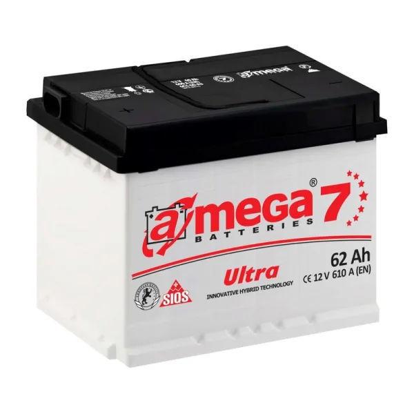 Акумулятор A-mega 6CT-62 АзЕ Ultra