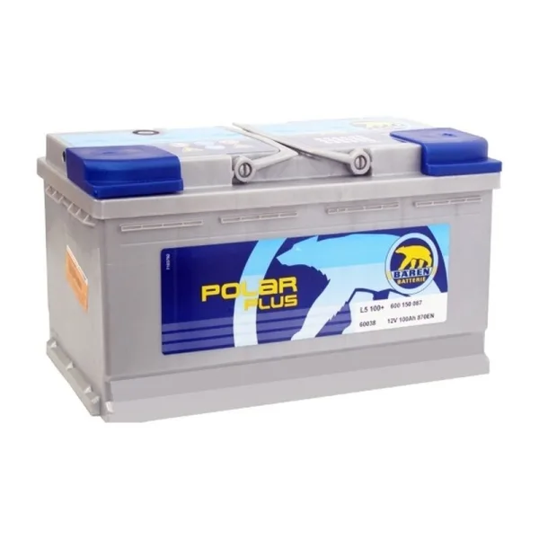 Аккумулятор BAREN 6СТ-100 (0) 870А Polar Plus