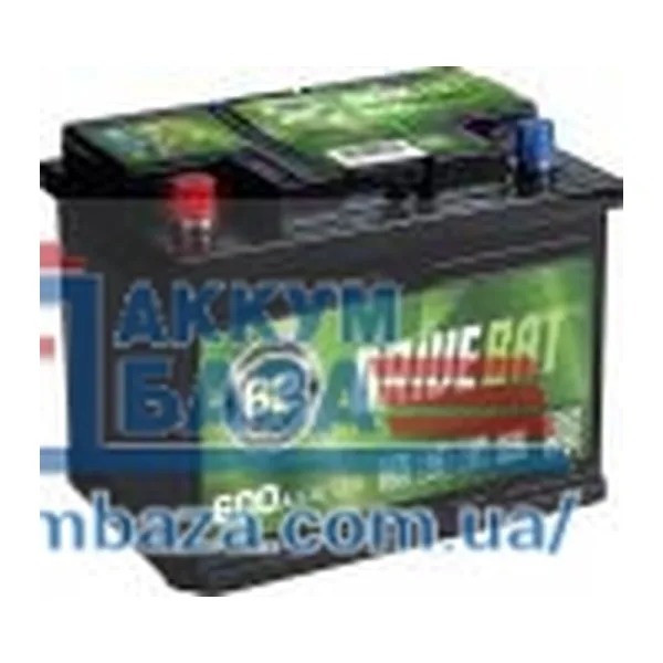 Акумулятор DRIVEBAT 6СТ-75 (0) 720A Premium (h=175)
