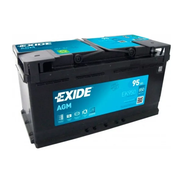 Акумулятор EXIDE 6СТ-95 (0) 850А Start-Stop AGM