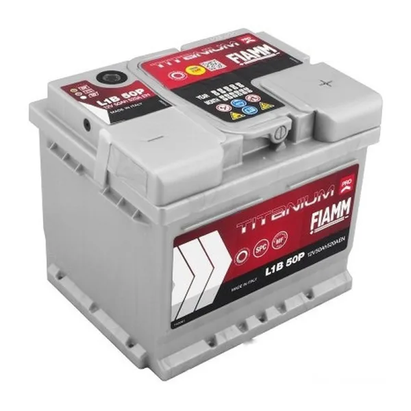 Акумулятор FIAMM 6СТ-50 (0) 520А Titanium Pro (h=175)