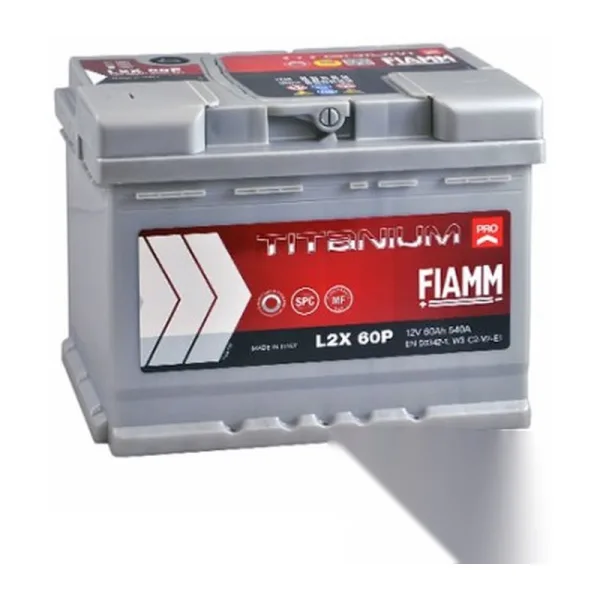 Акумулятор FIAMM 6СТ-60 (1) 540А Titanium Pro