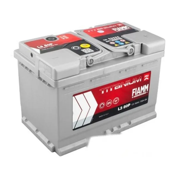 Акумулятор FIAMM 6СТ-80 (0) 730А Titanium Pro