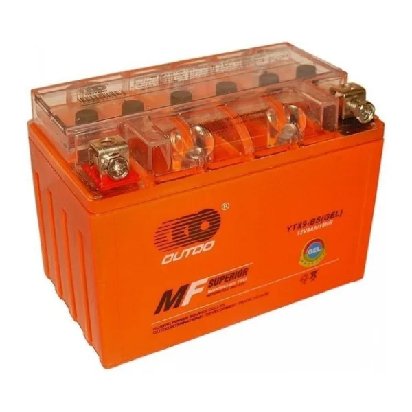 Акумулятор гелевий OUTDO 12V 9F MF SUPERIOR GEL
