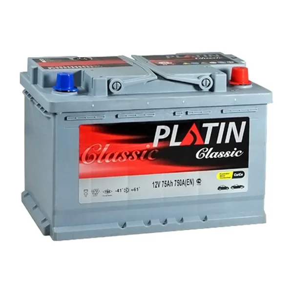 Акумулятор PLATIN Classic 6ст-75 АзЕ R