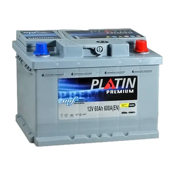 Акумулятор PLATIN 6СТ-60 (0) 600А Premium