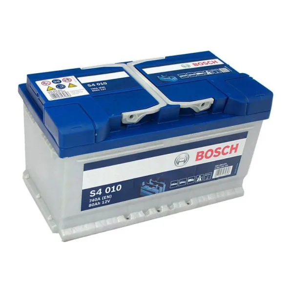 Акумулятор Bosch S4 6CT-80 (0)(Низький) S4 Silver S4010