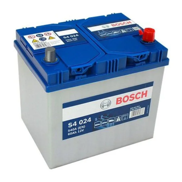 Аккумулятор Bosch 6CT-60 (0) S4 Silver S4024 Asia