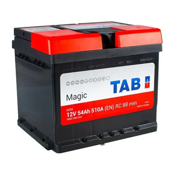 Акумулятор TAB 6СТ-54 (0) 510А Magic (h=175)