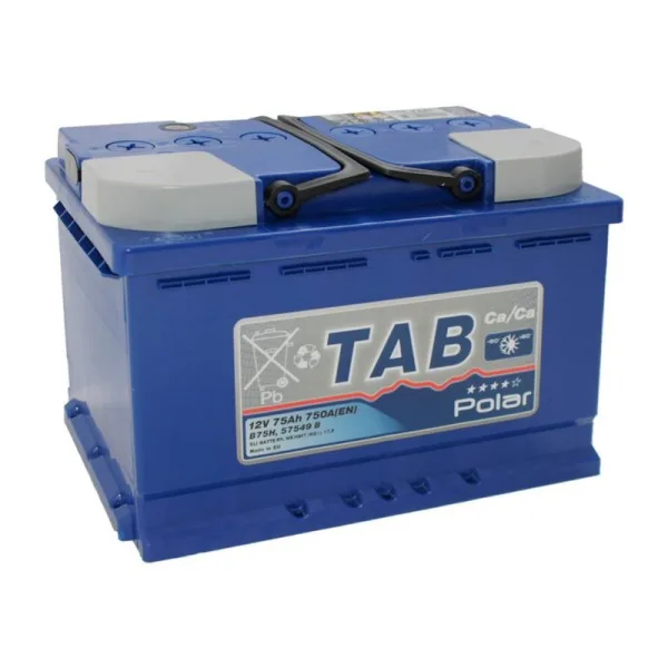 Акумулятор TAB 6СТ-75 (0) 750А Polar
