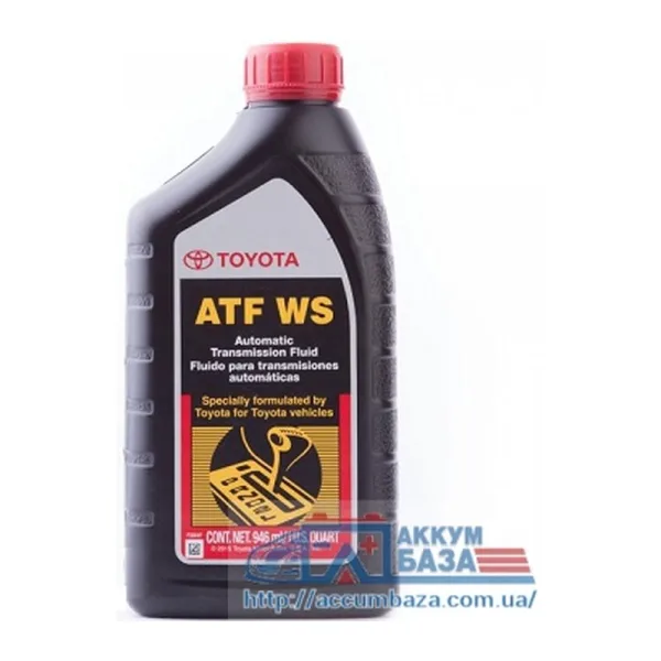 Трансмісійна олива TOYOTA ATF WS 1л