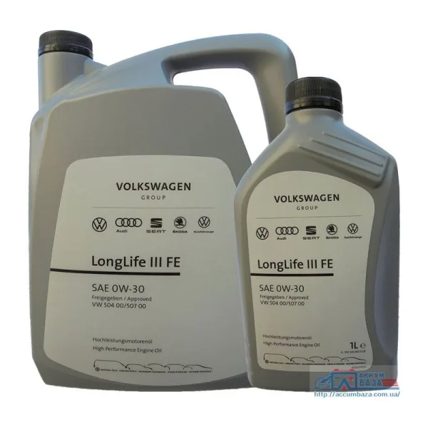 VW 0W-30 LL-III (504.00/507.00) 1л