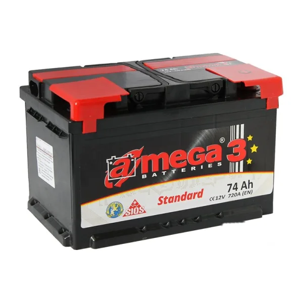 Акумулятор A-mega 6СТ-74 (0) Standart