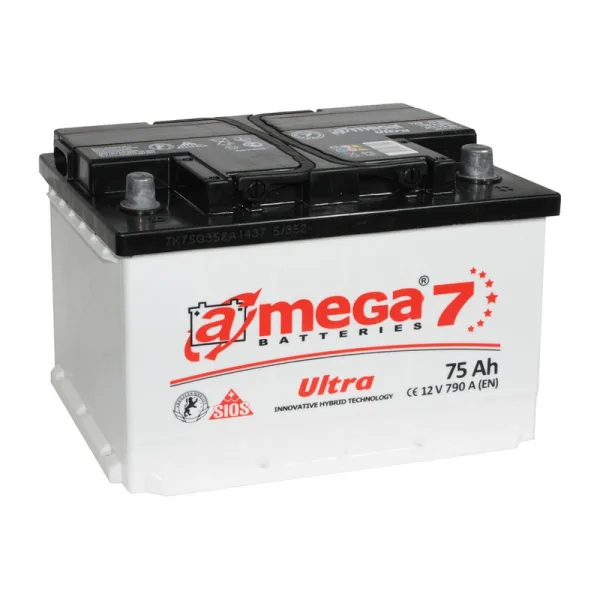 Акумулятор A-mega 6CT-75 АзЕ Ultra R+
