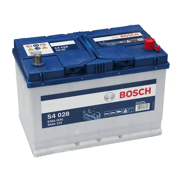 Акумулятор Bosch 6CT-95 (0) S4 Silver S4028 Asia