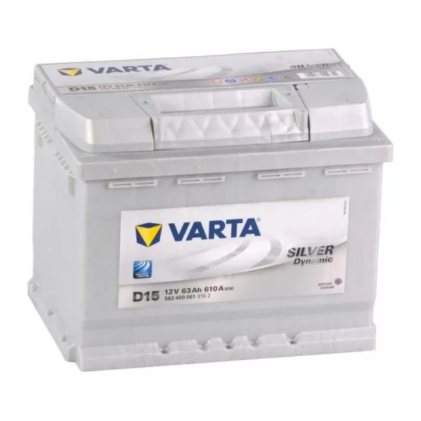 Акумулятор VARTA 6CT-63 (0) 610А Silver Dynamic (D15)