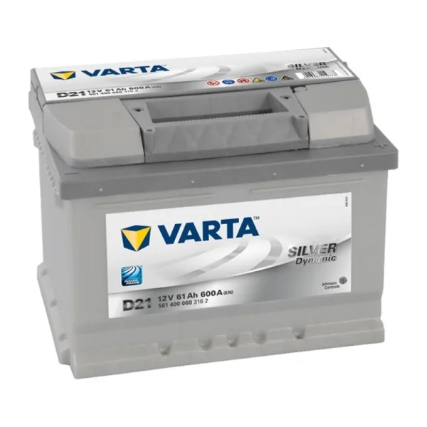 Акумулятор VARTA 6СТ-61 (0) 600А Silver Dynamic (D21)