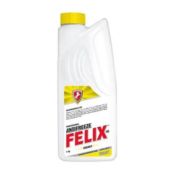 Антифриз Felix Energy -45С 1 кг G-12+ жовтий