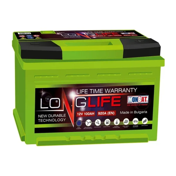 Акумулятор Monbat Long life 6СТ-60 MF Евро (Р)