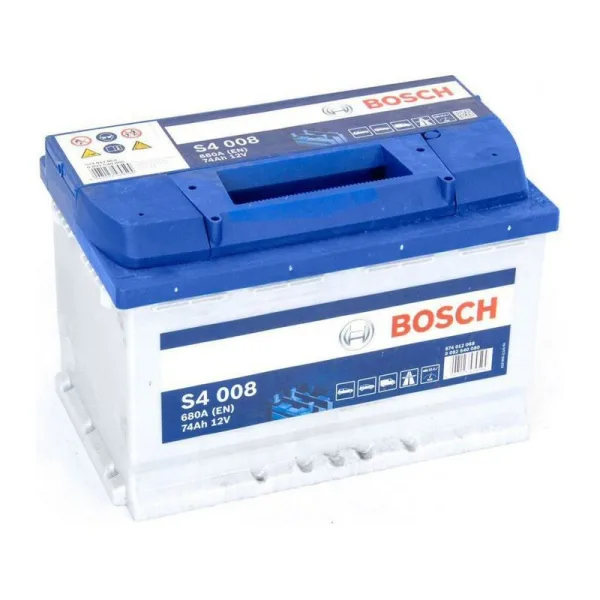 Акумулятор Bosch 6CT-74 S4 Silver S4008