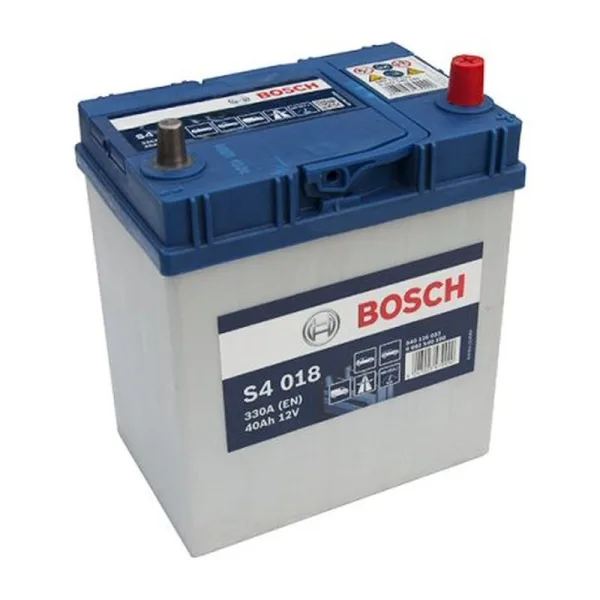 Акумулятор Bosch 6СТ-40 (0) (тонк. кл) S4 Silver S4018 Asia