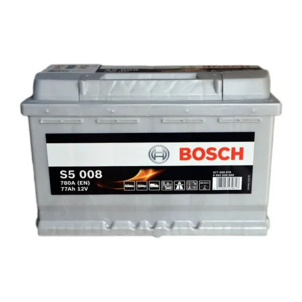 Акумулятор Bosch 6СТ-77 (0) S5 Silver Plus S5008