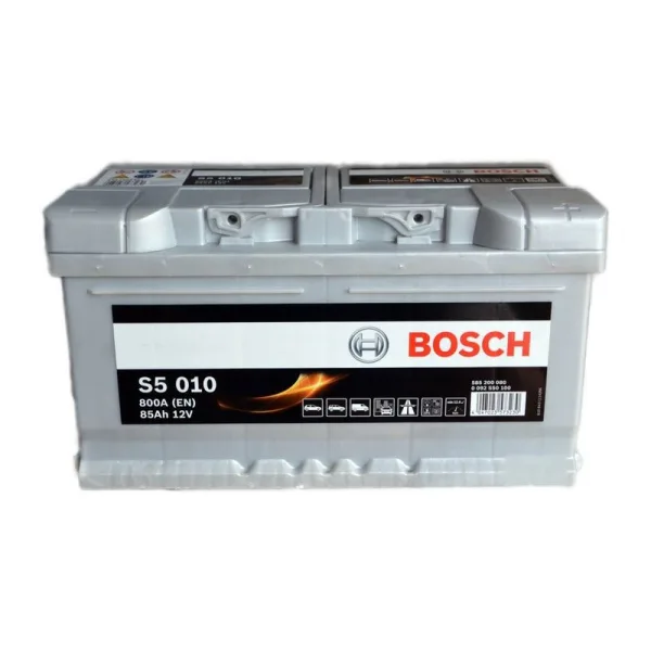 Акумулятор Bosch 6СТ-85 (0) (Низький) S5 Silver Plus S5010