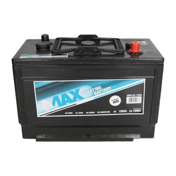 Аккумулятор 4Max 6V 3СТ-190