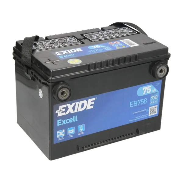 Акумулятор EXIDE EXCELL 6СТ-75 АзЕ (Америка)
