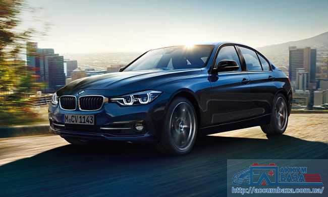 Подбор аккумулятора на BMW F30, F31, F34 (БМВ Ф30, Ф31, Ф34)