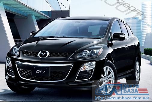 Подбор аккумулятора на Mazda CX-7 (Мазда СХ-7)