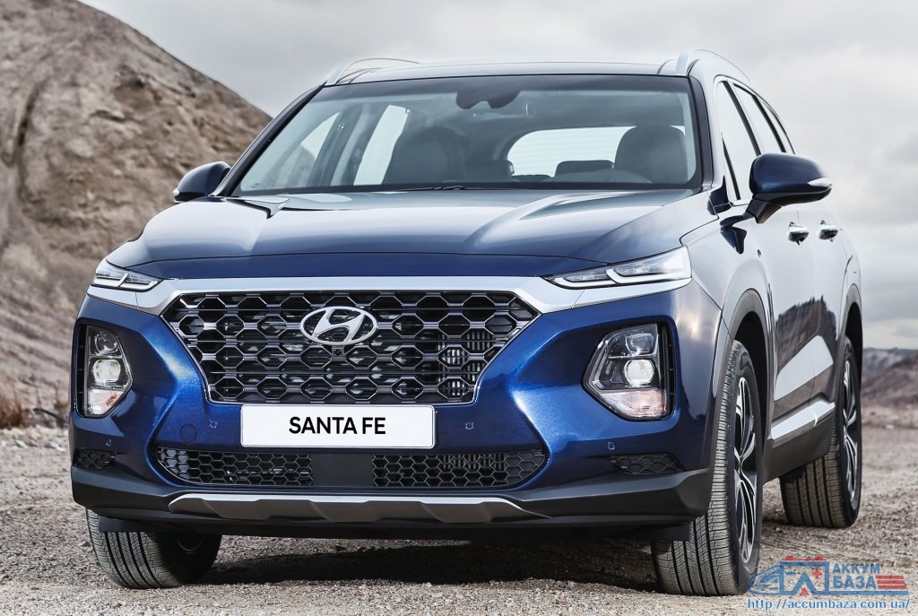Подбор аккумулятора на Hyundai Santa Fe (Хендай Санта Фе)