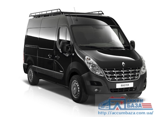 Подбор аккумулятора на Renault Master (Рено Мастер)