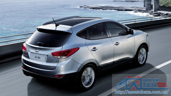 Подбор аккумулятора на Hyundai ix 35 (Хендай іх 35)