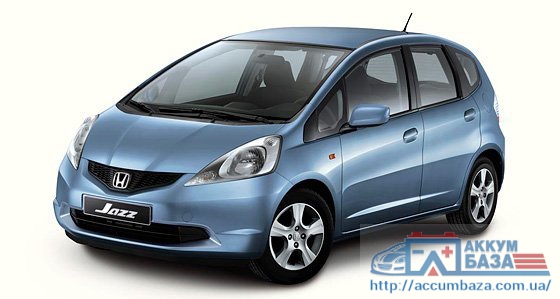 Подбор аккумулятора на Honda Jazz (Хонда Джаз )