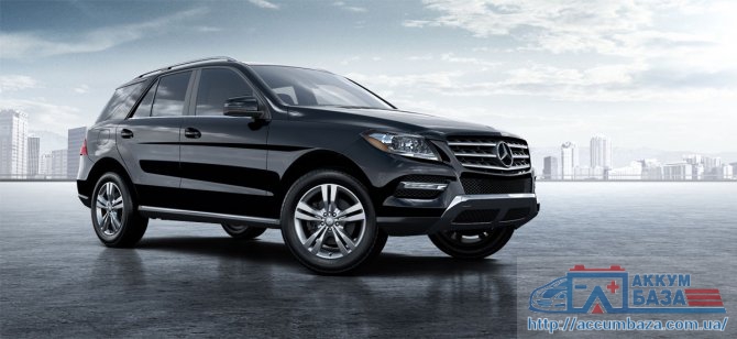 Подбор аккумулятора на Mercedes-Benz ML-class 350 W164 (Мерседес w 164)