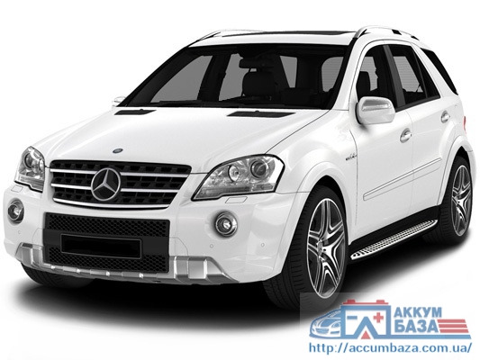 Подбор аккумулятора на Mercedes-Benz E-Class W164 (Мерседес)