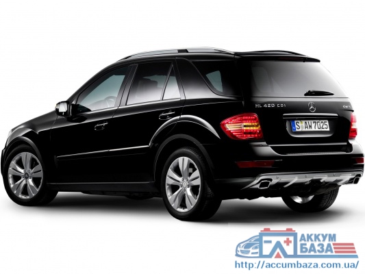 Подбор аккумулятора на Mercedes-Benz E-Class W164 (Мерседес)