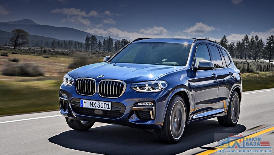 Подбор аккумулятора на BMW х3 F25 ( БМВ х3 ф25)