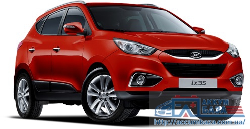 Подбор аккумулятора на Hyundai ix 35 (Хендай іх 35)